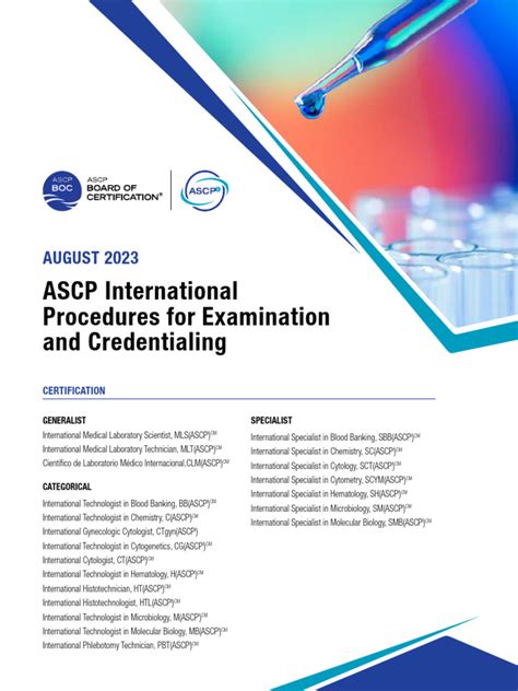 ascp international eligibility|AUGUST 2023 ASCP International Procedures for Examination .